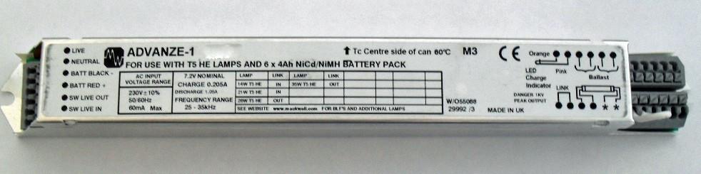 MACKWELL - AST516-MW Mackwell Advance-2 Emergency Inverter ECG-OLD SITE MACKWELL - Easy Control Gear