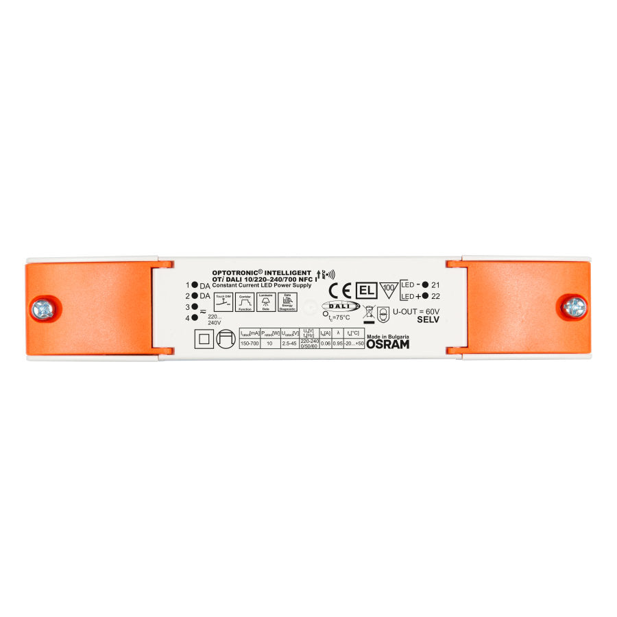 OTi DALI 10/220…240/700 NFC I 4062172151252 DALI Dimmable LED Drivers Osram - Easy Control Gear