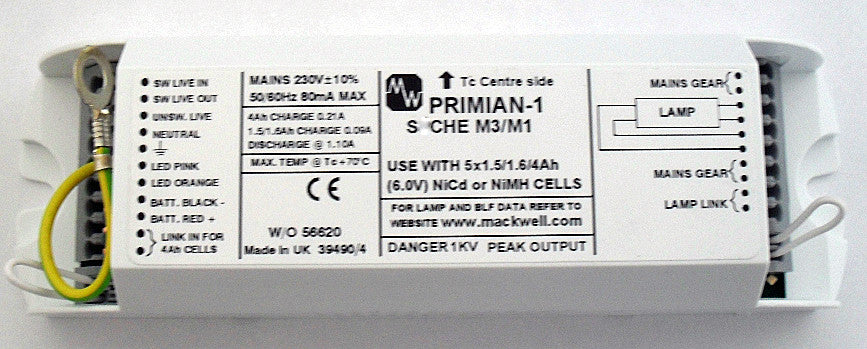 Mackwell PRIMIAN-1 S5CHE Emergency Inverter Mackwell Inverters Mackwell - Easy Control Gear