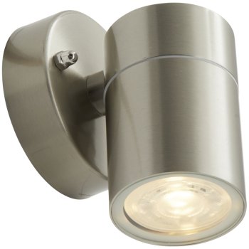 Ansell Lighting AACERO/WLD/SSL  Acero Stainless Steel GU10 Wall Light