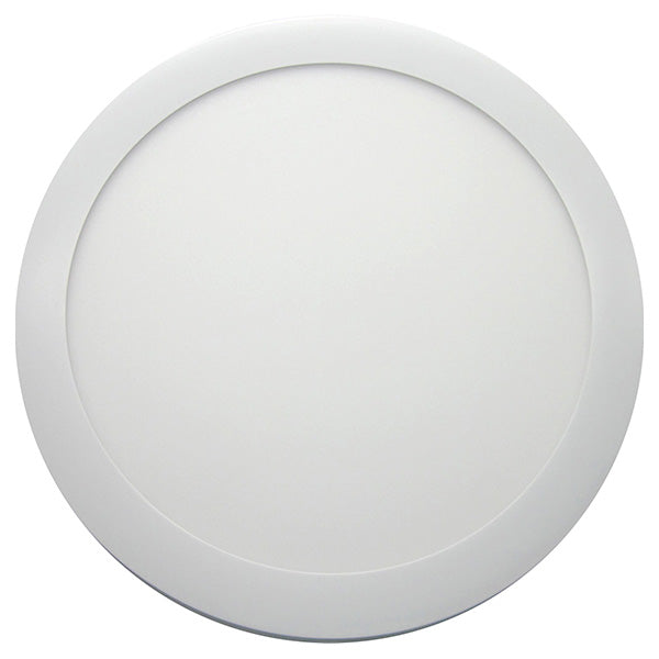 Arial Round 24W LED Panel in Emergency (5 Year Battery Guarantee) - 300mm - 4000K - TP(b)