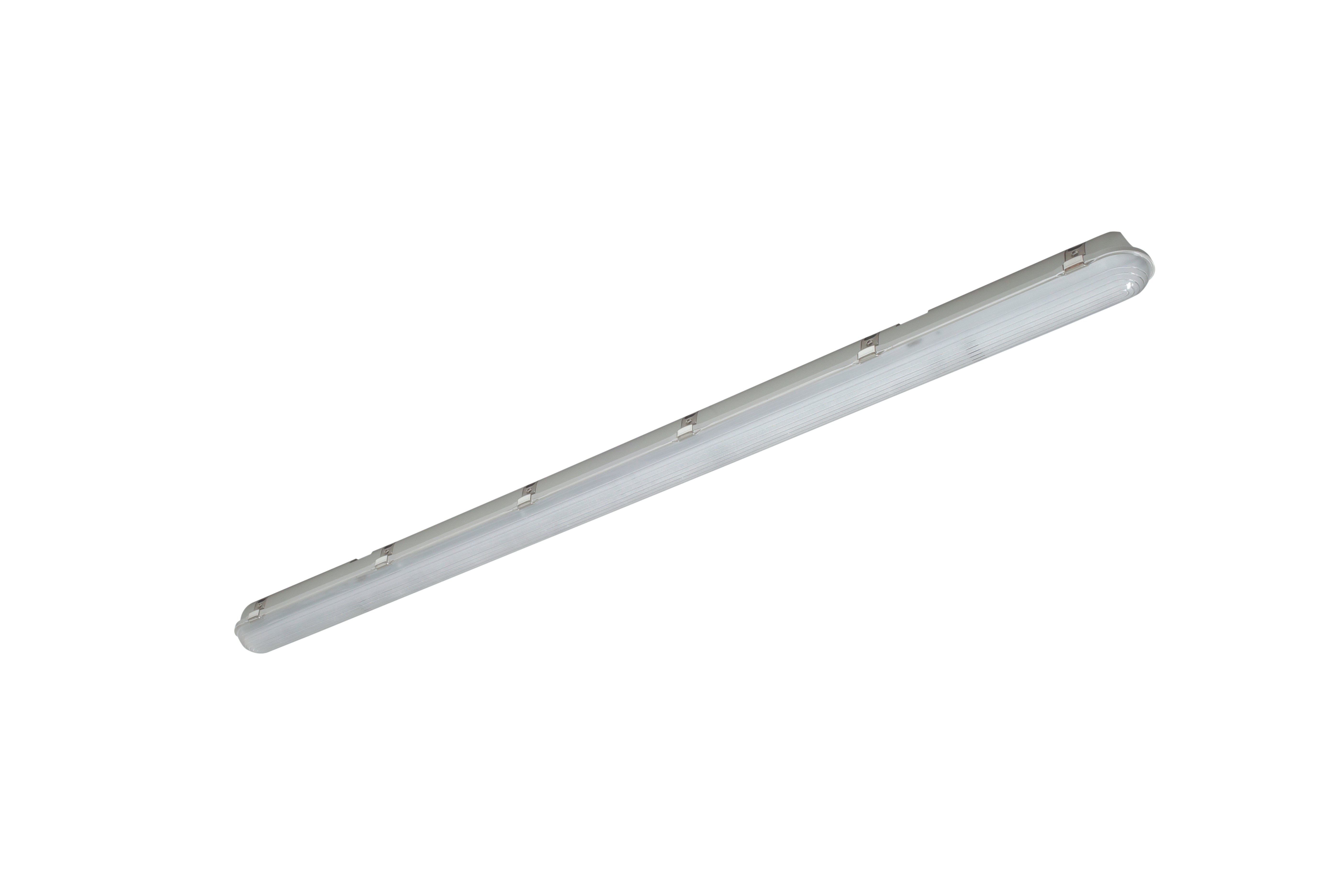 SULTAN 1X40W LED corrosion proof, IP65, 5ft, Grey, 5000K,emergency cw frosted diffuser