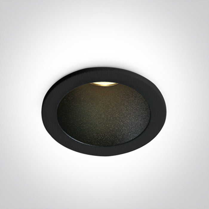 One Light 10103J The Super Deep Dark Light Range 3W - 25mm Cut-Out