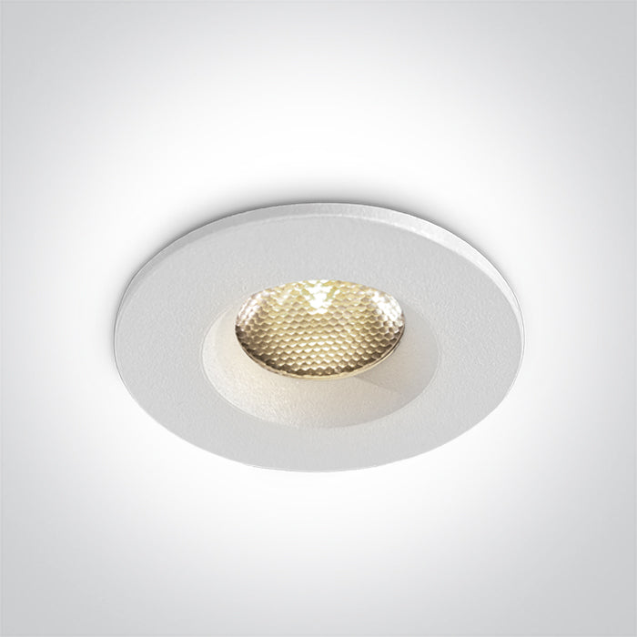 One Light 10103M The IP65 Mini Range 3W - 38mm Cut-Out