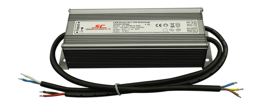 KV-xx300-A-DIM 300W 0/1-10V Constant Voltage LED Driver IP66 12/24/48V