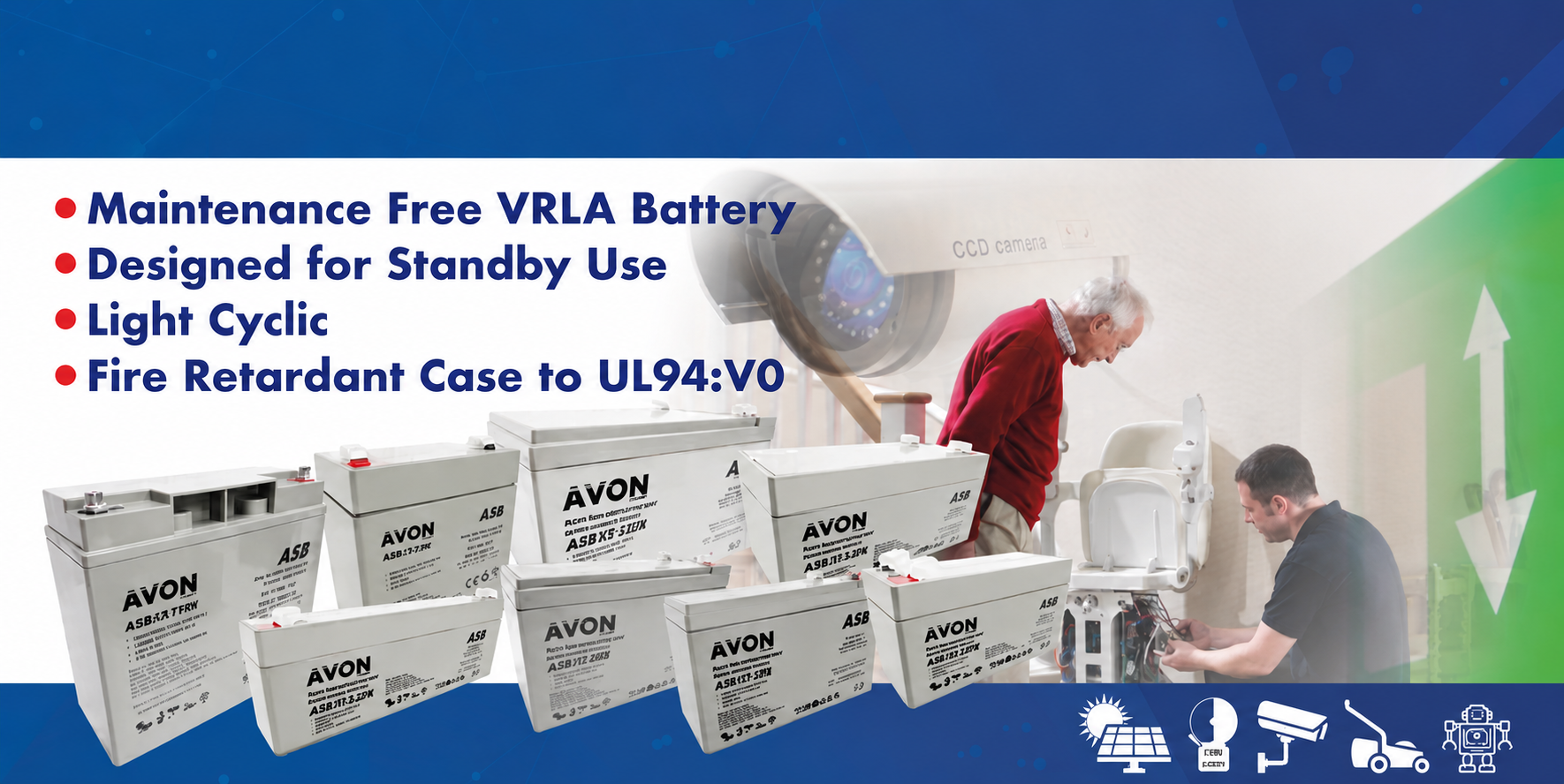AVON ASB BATTERY RANGE - Proven Reliability