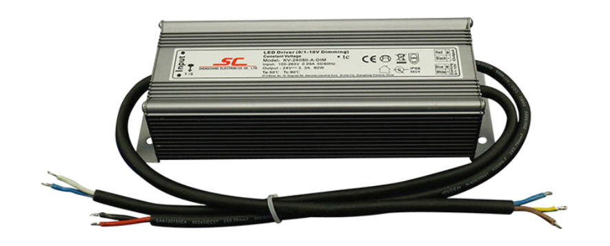 KV-24360-A-DIM 360W 0/1-10V Constant Voltage LED Driver IP66 24V