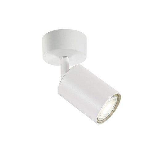 Integral LED Siena Indoor Ceiling Light Single Gu10 Spotlight Ip20 White Integral  - ILDIA020