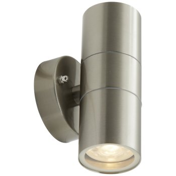 Ansell Lighting AACERO/WL/SSL  Acero Up/Down Stainless Steel GU10 Wall Light
