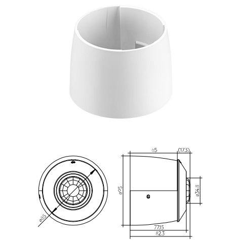 Sensor Housing  bDW rs For use with the   28002801