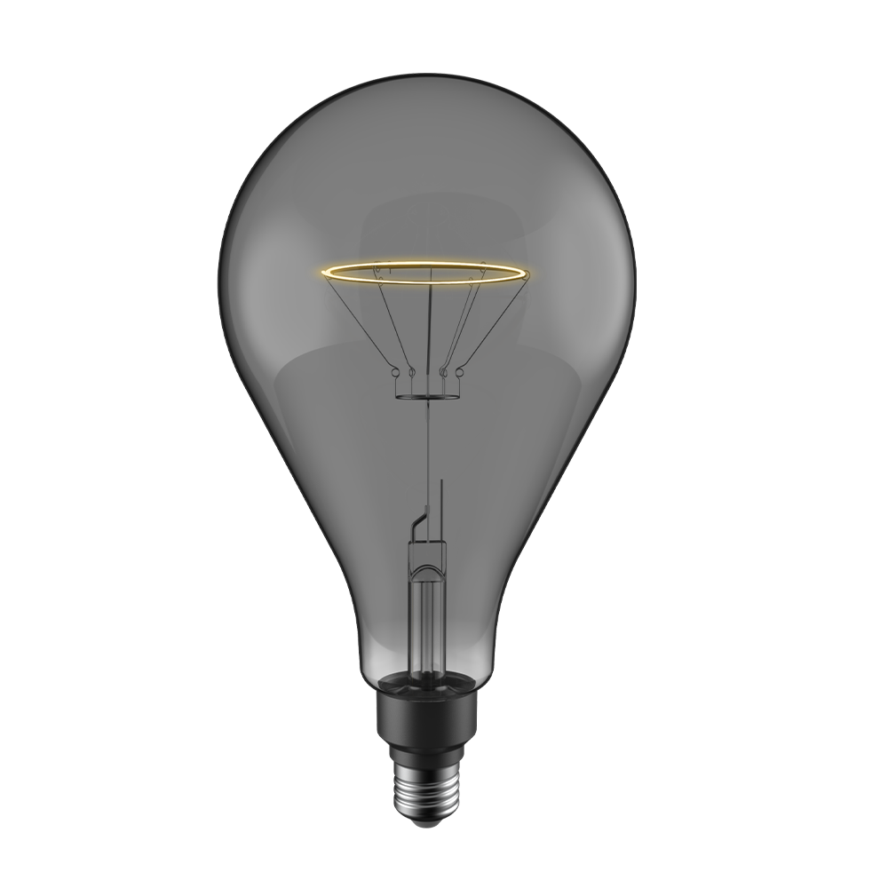 Crompton 21679 LED Decorative Eclipse PS160 Smoke 4.5W 1800K ES-E27