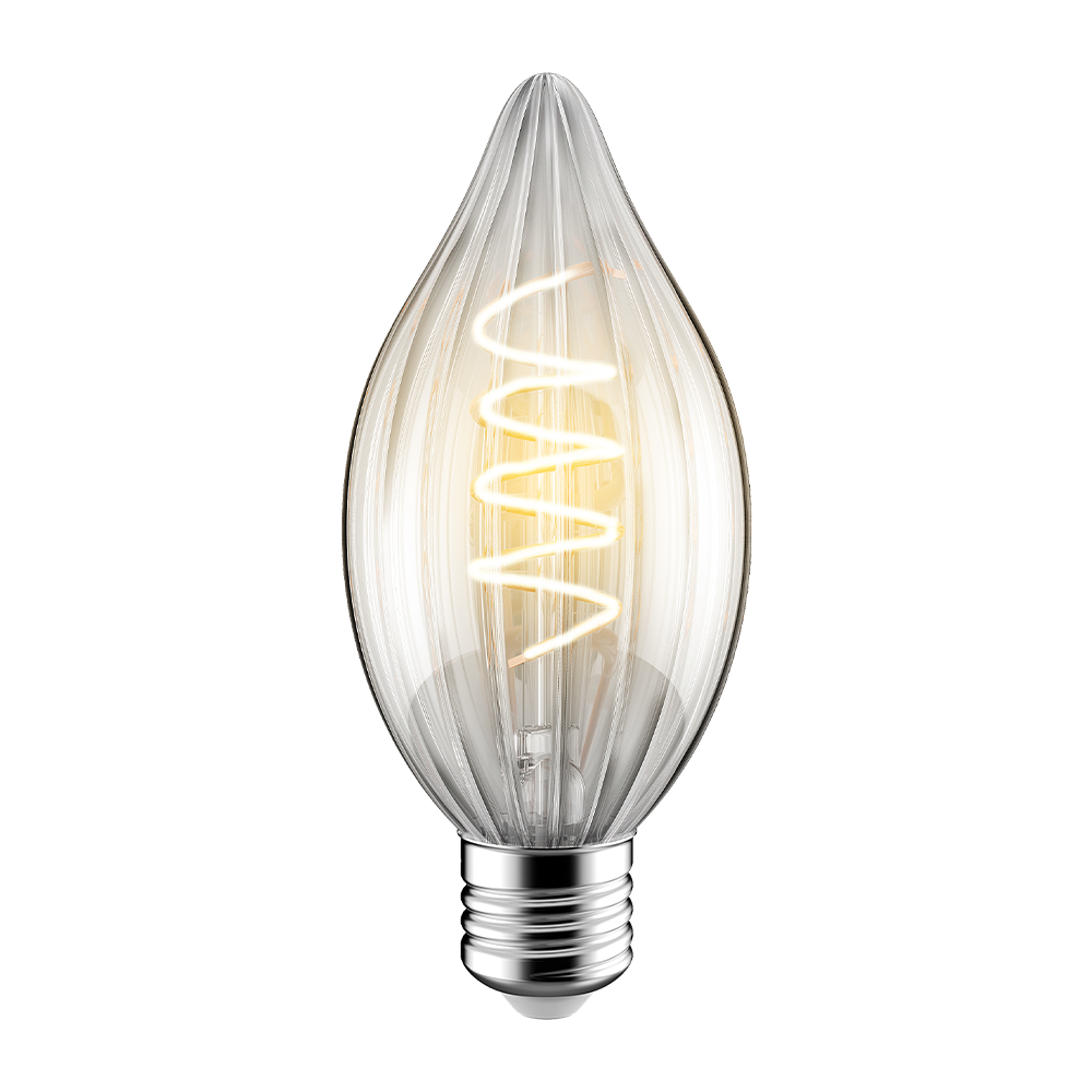 Crompton 21808 LED Decorative Solis C64 Clear 3.5W 1800K ES-E27