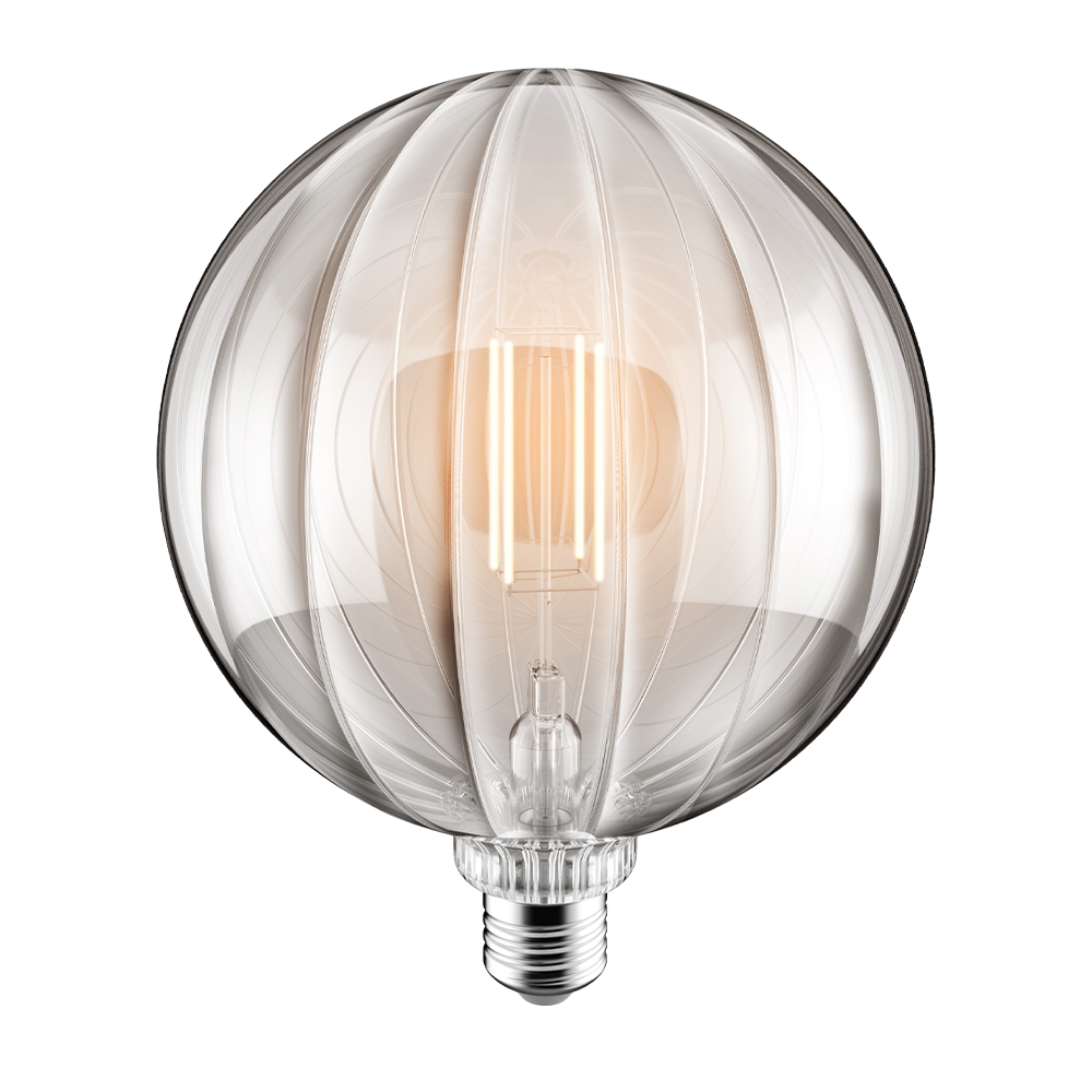 Crompton 21853 LED Decorative Solis Globe G125 Clear 4.9W 1800K ES-E27