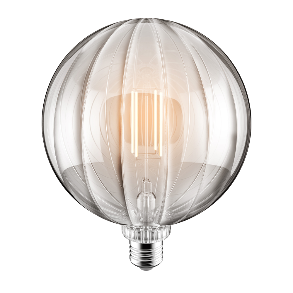 Crompton 21877 LED Decorative Solis Globe G150 Clear 4.9W 1800K ES-E27