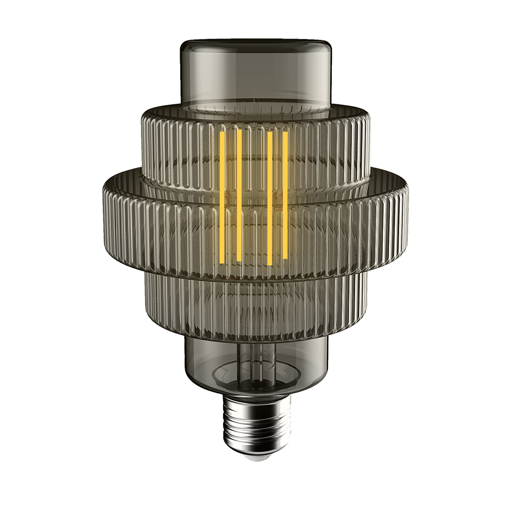 Crompton 21914 LED Decorative Gear 112 Smoke 4.5W 1800K ES-E27