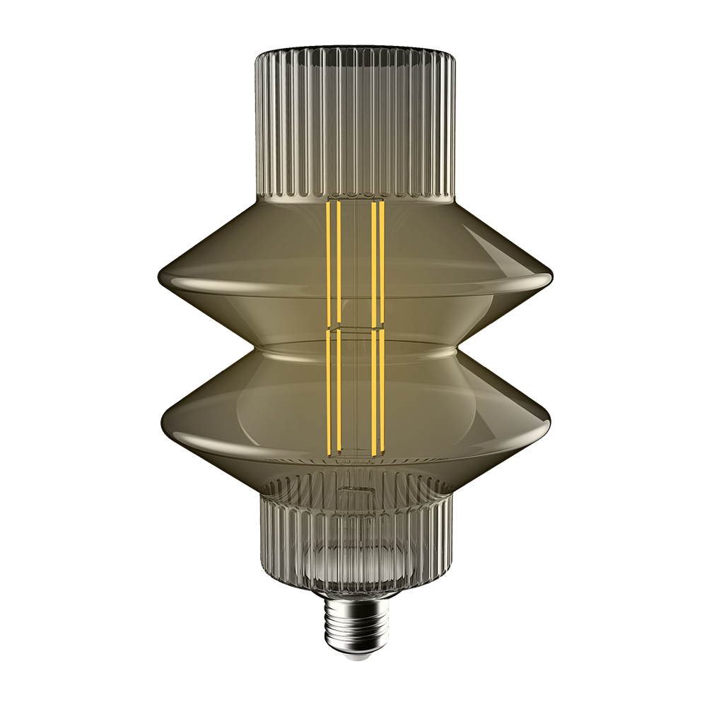 Crompton 21938 LED Decorative Lantern 150 Smoke 4.5W 1800K ES-E27