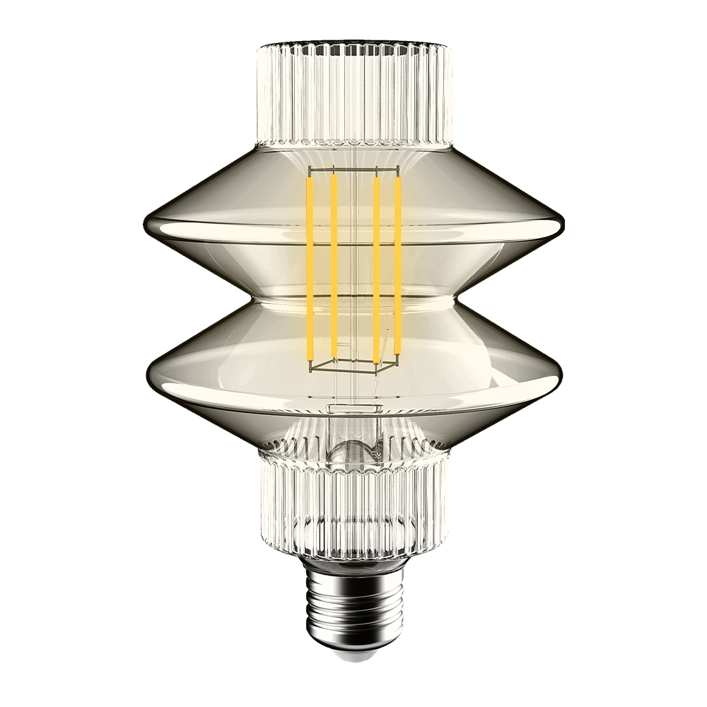 Crompton 21969 LED Decorative Lantern 106 Clear 4.9W 1800K ES-E27