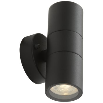 Ansell Lighting AACERO/WL/BLK  Acero Up/Down Black GU10 Wall Light