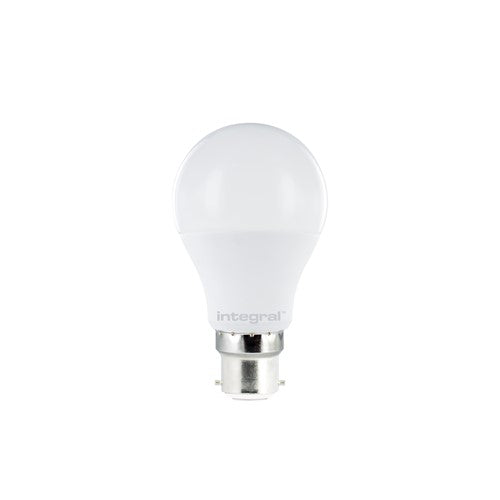 Integral LED Gls Bulb B22 806Lm 8.8W 5000K Non-Dimm 240 Beam Frosted Integral  - ILGLSB22NF073