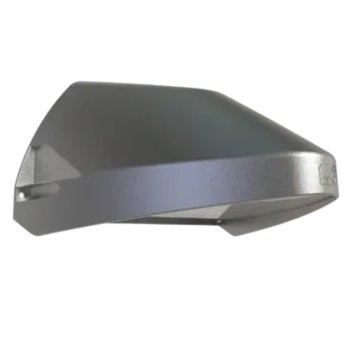 Ansell Lighting AWOLF/MINI/SG/OCTO  OCTO Wolf Mini Multi-Wattage CCT Selectable Silver Grey LED Wallpack