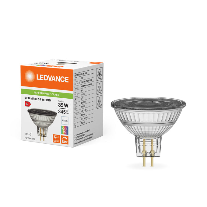 LED MR16 35 36° DIM P 5W 930 GU5.3