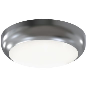 Ansell Lighting ADIS1BZ/SC/1  Satin Chrome Bezel for Disco EVO 1 Bulkheads