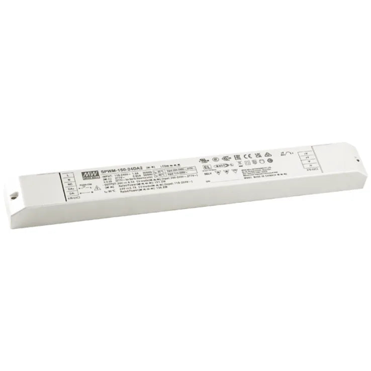 Ecopac SPWM-150-24DA2Q 150W 24V Constant Voltage DALI-2 DT8 Tunable White LED Driver