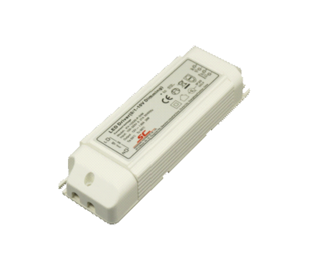 KV-xx020-P-DIM 20W 0/1-10V Constant Voltage LED Driver IP20 12/24/48V