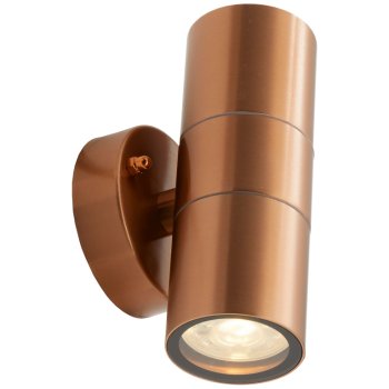 Ansell Lighting AACERO/WL/COP  Acero Up/Down Copper GU10 Wall Light