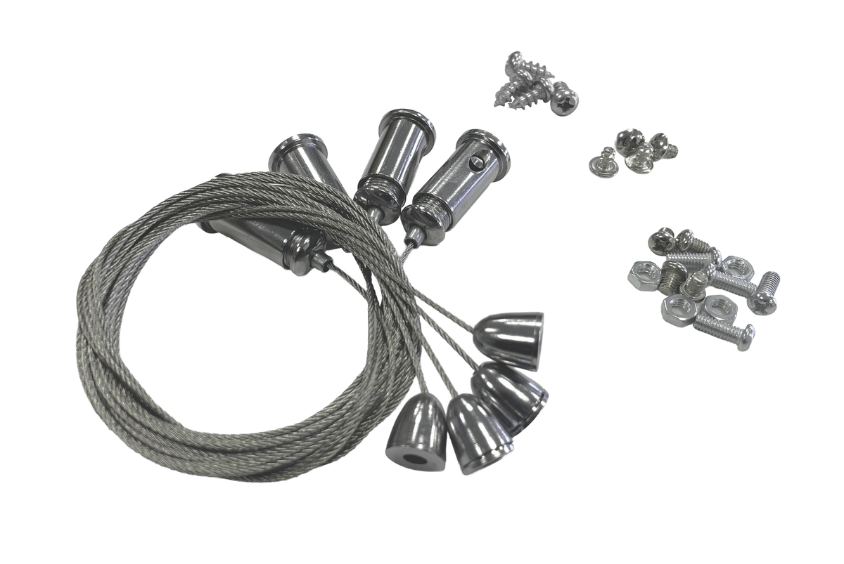 Suspension Kits 4 Wires 1m/2.5m for LED Panel