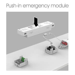 Push-in Batten EME modular emergency module KOSNIC - Easy Control Gear