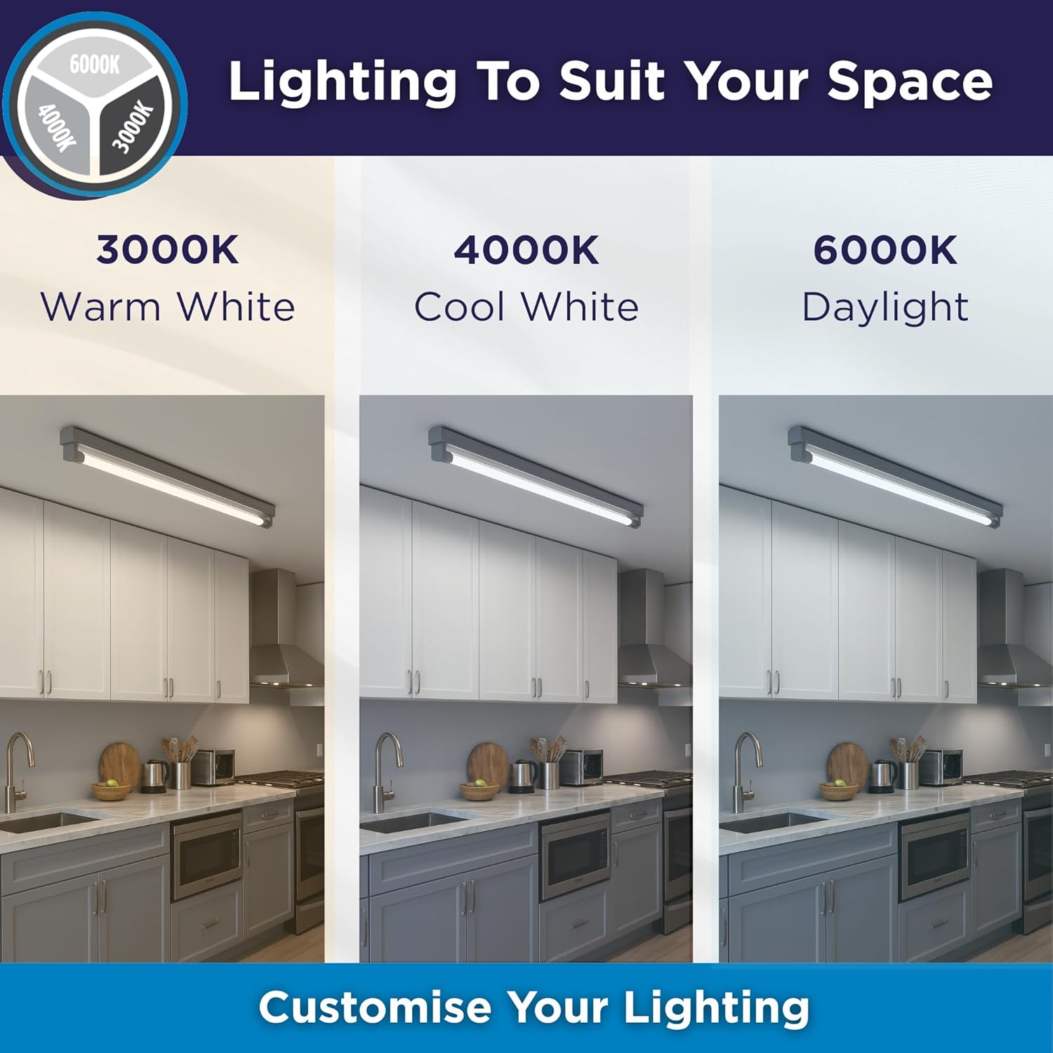 Bright Source 5FT T8 23W CCT LED Straight to Mains