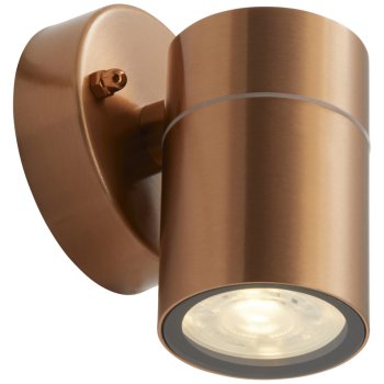 Ansell Lighting AACERO/WLD/COP  Acero Copper GU10 Wall Light