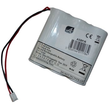 Ansell Lighting ASBP/6  3.6V 6Ah Ni-Cd Replacement Battery