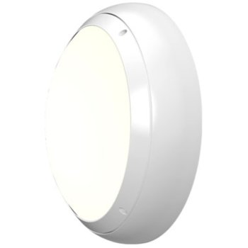 Ansell Lighting AVIMLED/W/PC  Vision Mini 9W 4000K White LED Bulkhead - Photocell