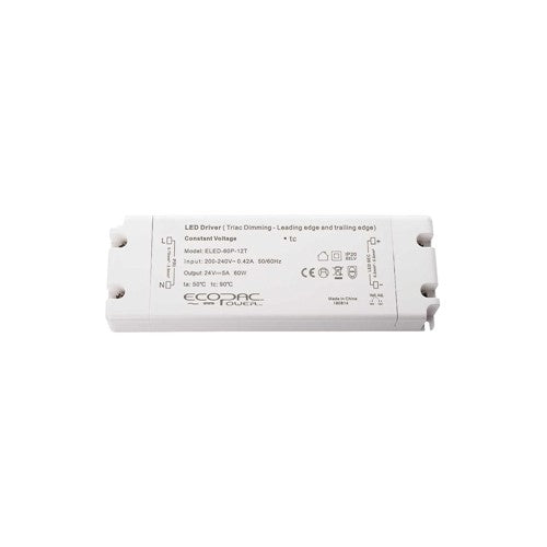 Integral Driver Integral LED Constant Voltage Driver 60W 24Vdc Ip20 Triac Dimmable 200