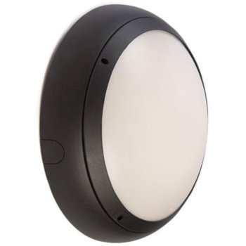 Ansell Lighting AVILED/HP/GR/PC  Vision HP 31W 4000K Graphite LED Bulkhead - Photocell
