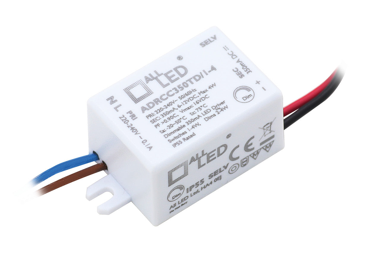Drive350 1-4W Dimmable 350mA Constant Current LED Driver