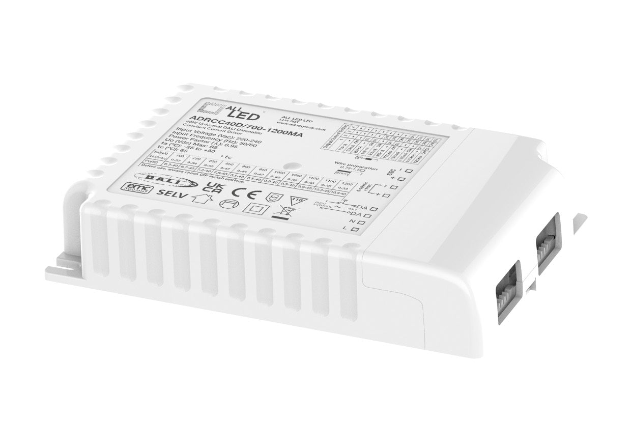 UNIDRIVE-CC 40W DALI & 1-10V Constant Current Driver