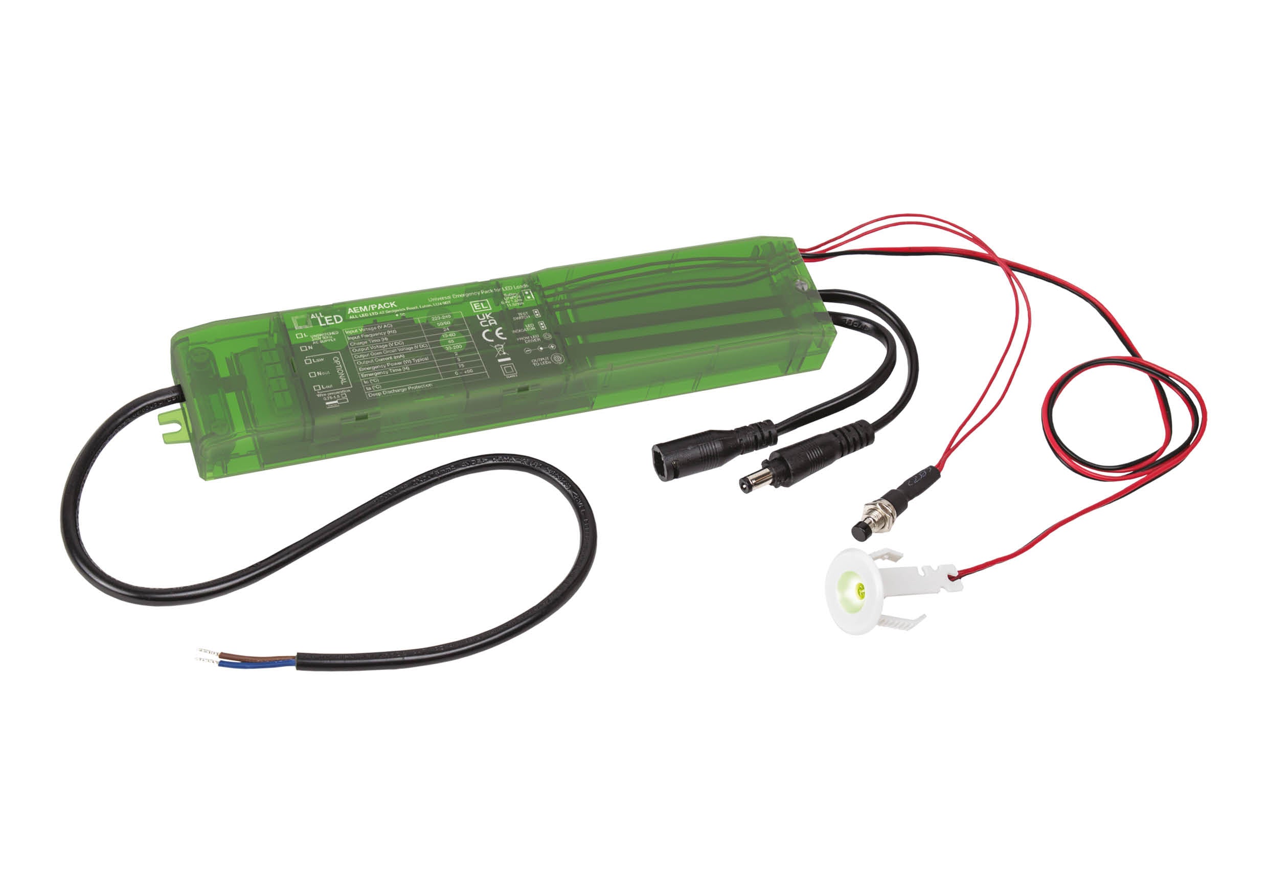EMPack 2W Universal Emergency Pack For LED Loads