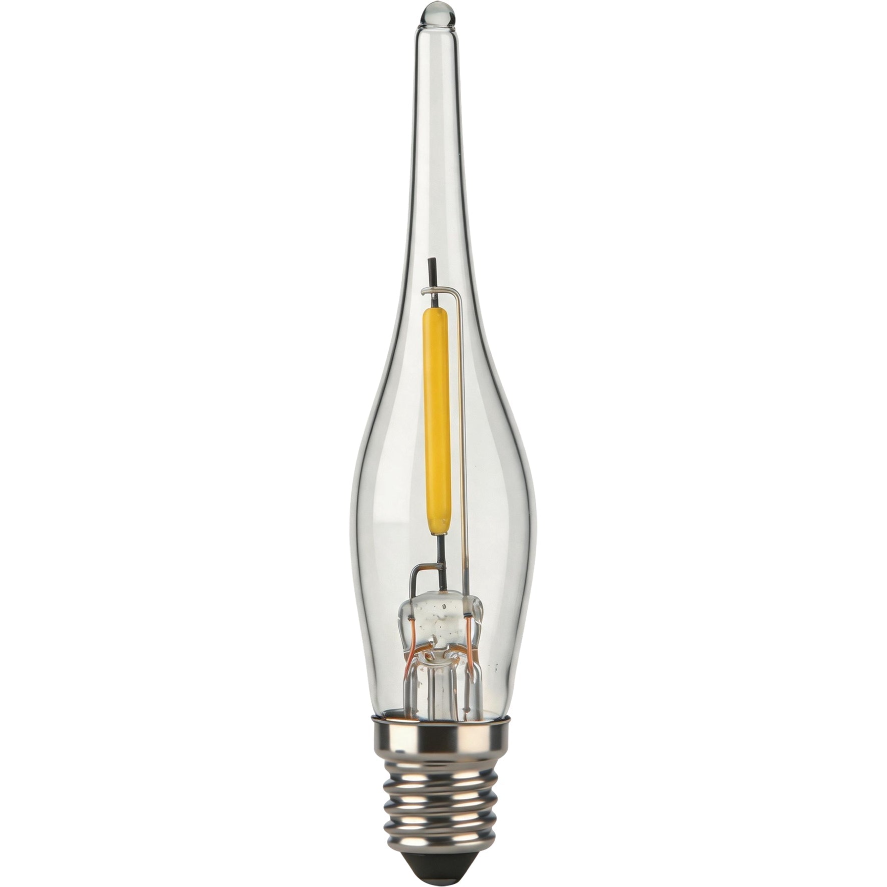 LED E10 Fila Mini Tip Candle C15x72 230V 55Lm 0.5W 825  Cl N-D   CL0.5MES-82GS-CA