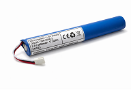 3.7V 4600Ma  ( ours  5ah ) AKA  Dison  1INR19/66-2, Replacement for the Luceco LBDL6S40 Emergency Light module and others in this series.