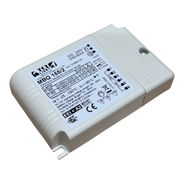 TCI MBQ 155/2 1X55/60W T5c HF Ballast (UV-POND)