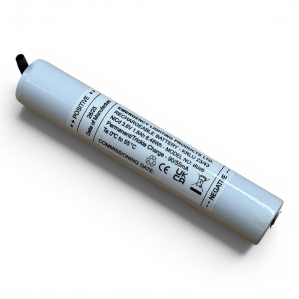 ELP B086 – 3 CELL 3.6V 1.8AH NI-CD SUB C Emergency Lighting Stick Battery