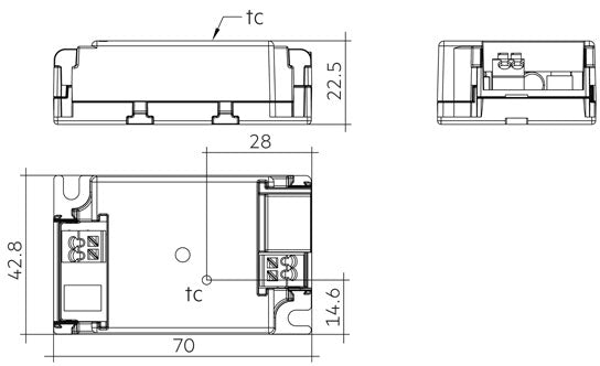 Driver LC 17W 250-400mA flexC SC SNC4