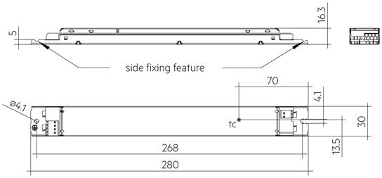 Driver LC 25W 75–350mA flexC NF h16 EXC4 28005033