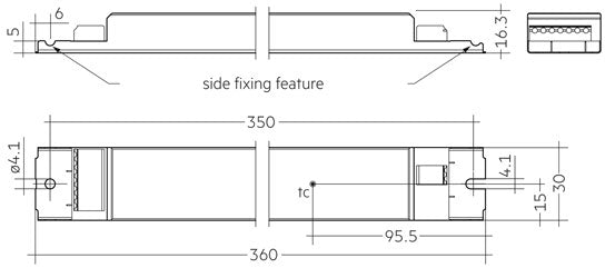 Driver LC 50W 100–400mA 140V o4a NFC