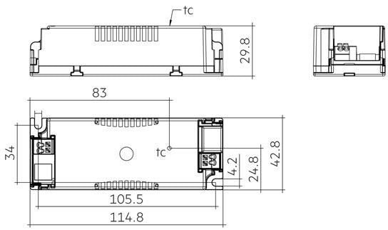 Driver LC 62W 700-1400mA flexC SC SNC4