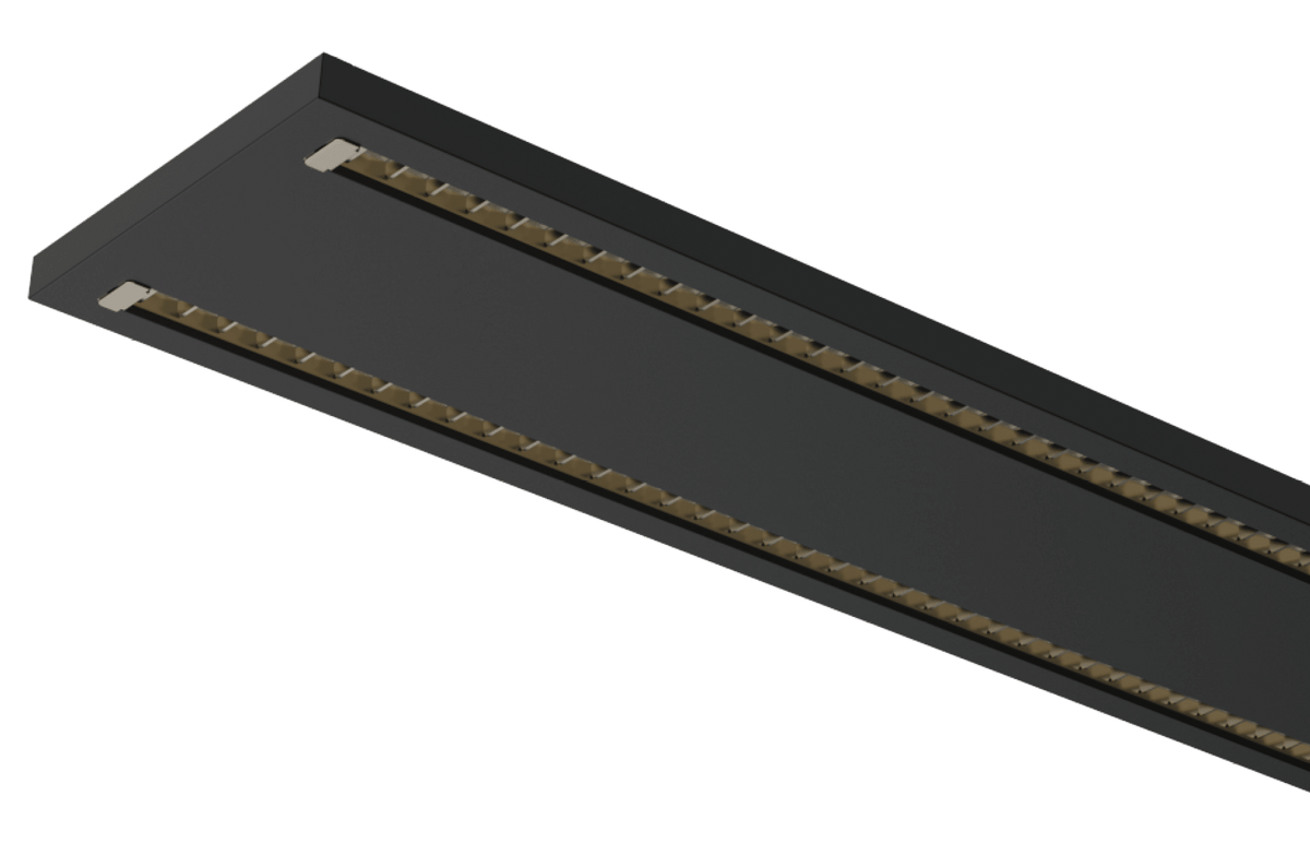 Adda Modular louvre linear luminaire
