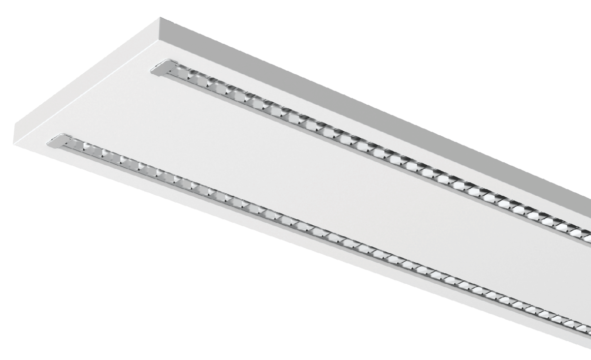 Adda Modular louvre linear luminaire